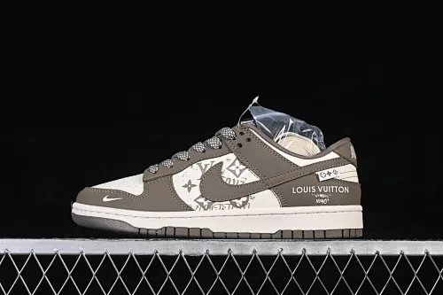 All categories Nk SB Dunk Series Nk SB Dunk Low High-end customized low-top sneakers Nike SB Dunk Low joint milk tea off-white high-end customized low-top casual sneakers XD1588-239